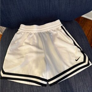 Boys Nike Women's White and Black Athletic Shorts